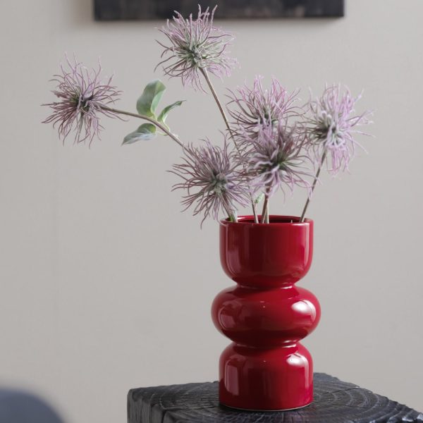 black hydroponic flower arranger glass-03