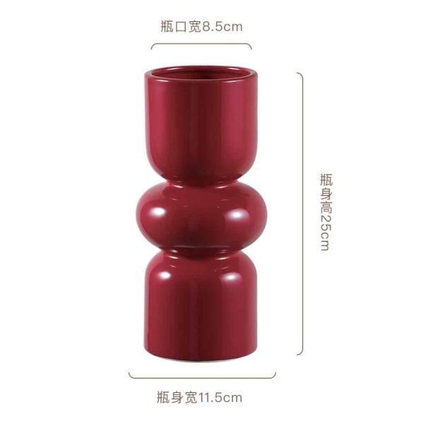 black hydroponic flower arranger glass-07