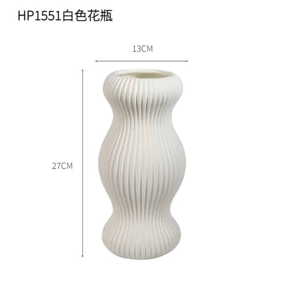 Folding ceramic vase-03