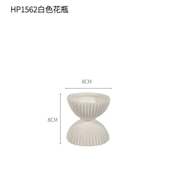 Folding ceramic vase-07