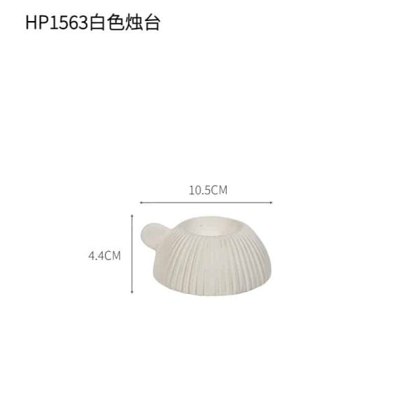 Folding ceramic vase-08