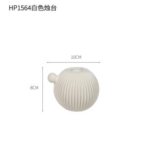 Folding ceramic vase-09