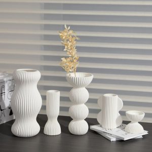 Folding ceramic vase-02