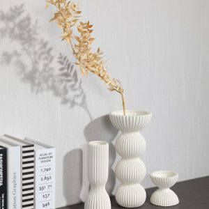 Folding ceramic vase-10