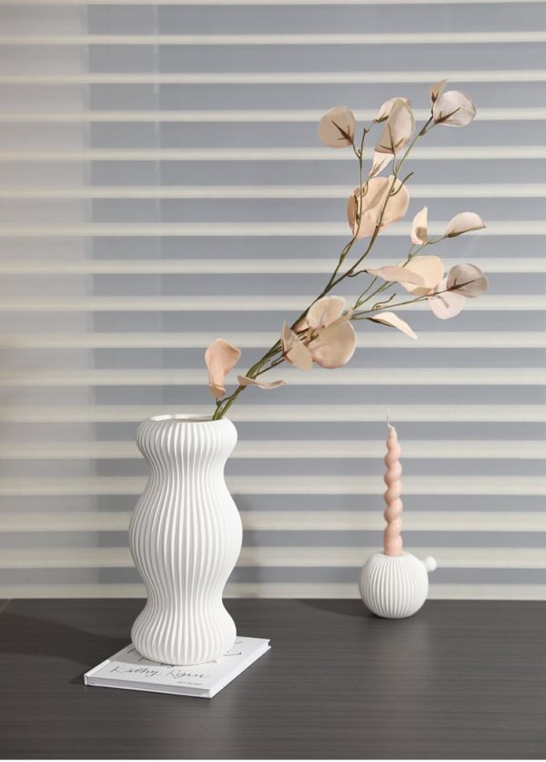 Folding ceramic vase-11