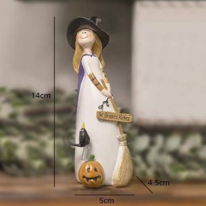 Witch resin ornament-02