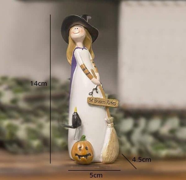 Witch resin ornament-02