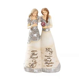 Elegant Angel Double Ornament