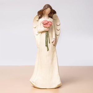 Flower Fairy Angel Statue-05