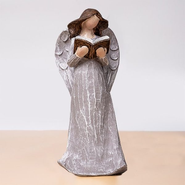Flower Fairy Angel Statue-04