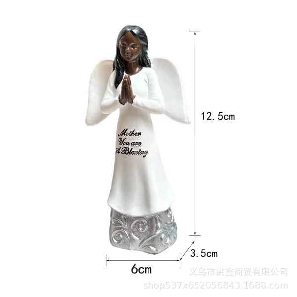 Resin Hands Together Madonna Ornament