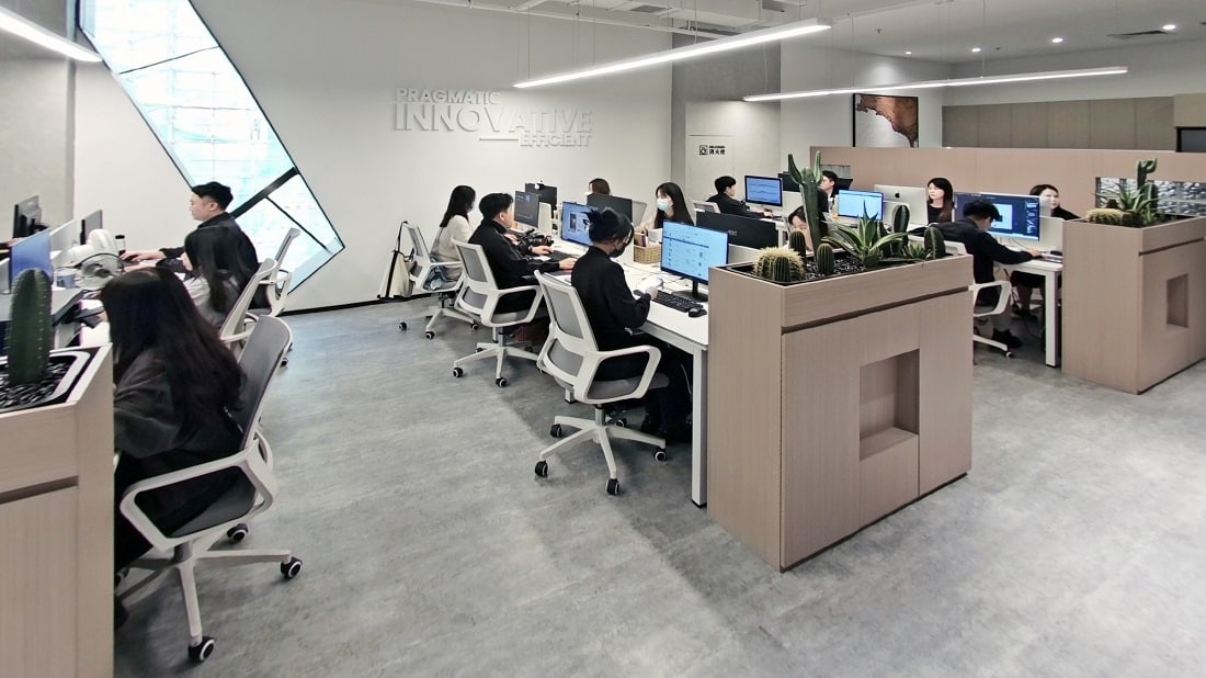 Office group photo