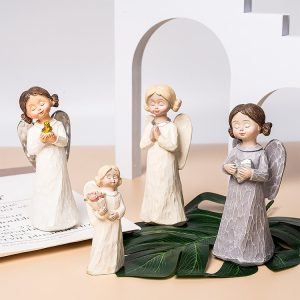Peace Dove Angel Resin Crafts-01