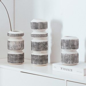 Frosted Decorative Flower Vessel-01