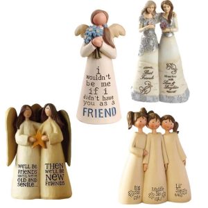 Resin Praying Angel Ornament