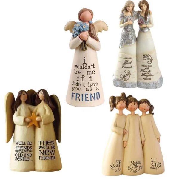 Resin Praying Angel Ornament