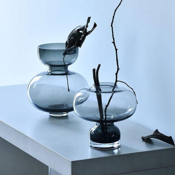 Gourd-shaped glass vase-05