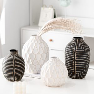 Pot Belly Ceramic Vase-01