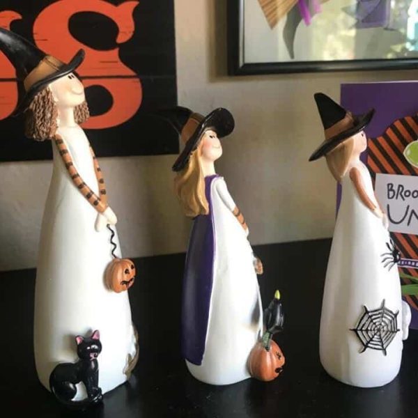 Witch resin ornament-07