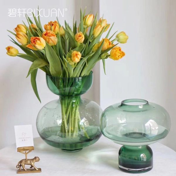 Gourd-shaped glass vase-04