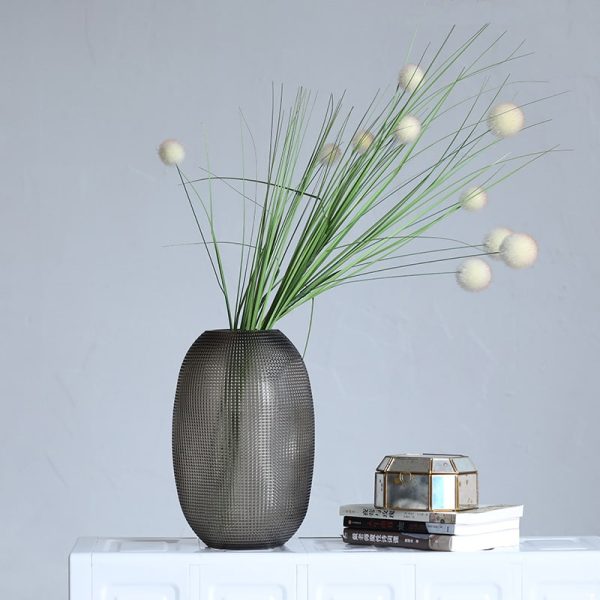 polka dot craft glass vase-05