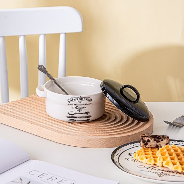 Restaurant Steak Pasta Plate Teapot-03