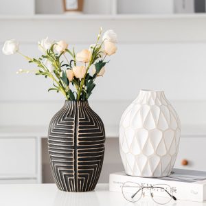 Pot Belly Ceramic Vase-02
