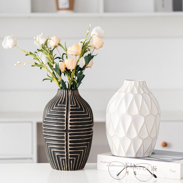 Pot Belly Ceramic Vase-02