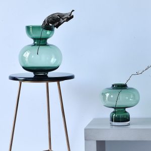 Gourd-shaped glass vase-03