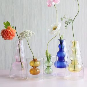 Aromatherapy bottle glass vase-04