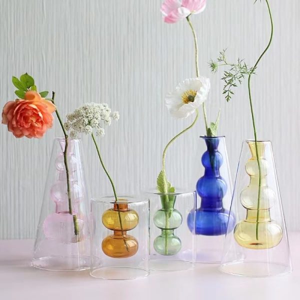 Aromatherapy bottle glass vase-04