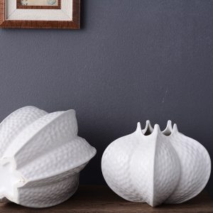 White Ceramic Vase-05