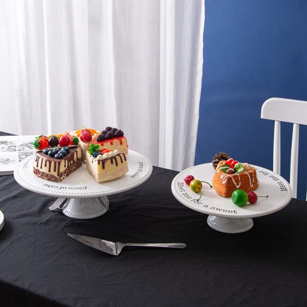 Round Double Layer Tray Fruit Plate-04