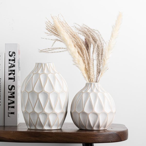 Pot Belly Ceramic Vase-03