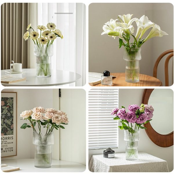Light luxury glass Vase-04