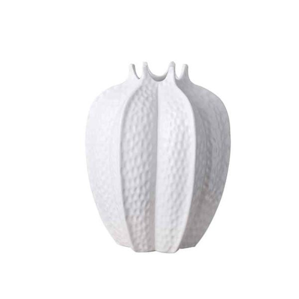 White Ceramic Vase-06