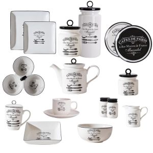 Restaurant Steak Pasta Plate Teapot-05