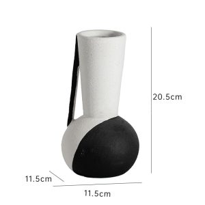Circle Kettle Ceramic Vase-03