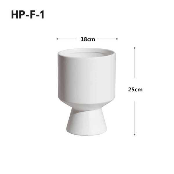 Tall Ceramic Flower Pots -05