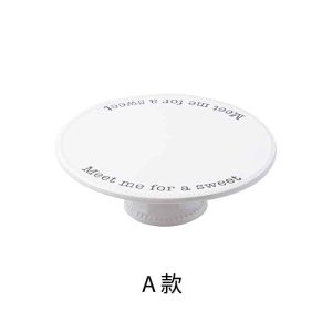 Round Double Layer Tray Fruit Plate-06