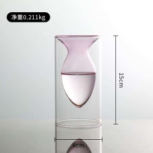 Aromatherapy bottle glass vase-06