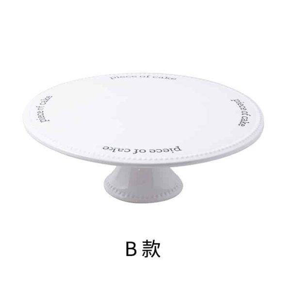 Round Double Layer Tray Fruit Plate-07