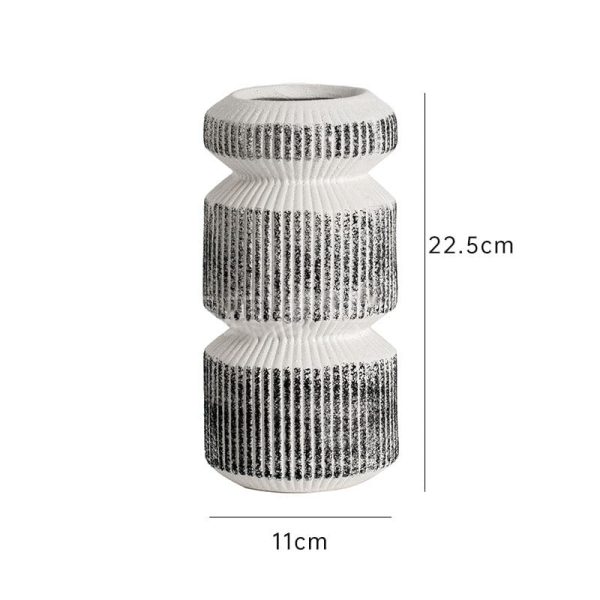 Frosted Decorative Flower Vessel-8