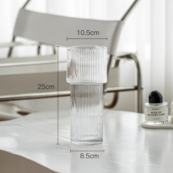 Light luxury glass Vase-06