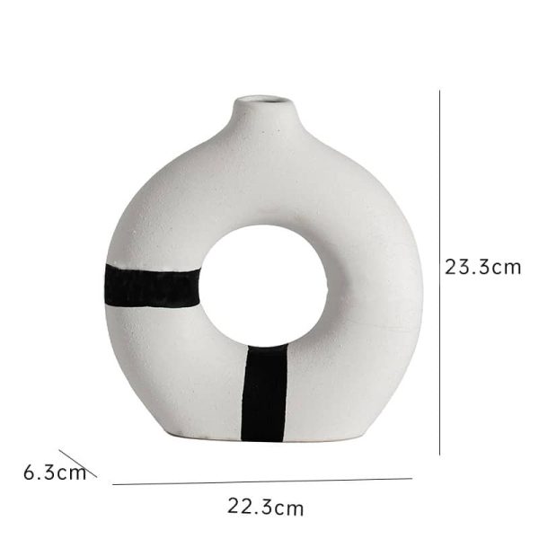 Circle Kettle Ceramic Vase-06