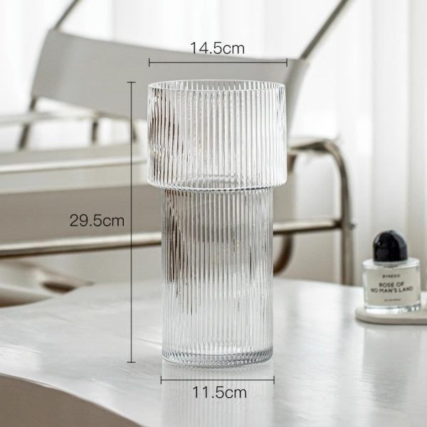 Light luxury glass Vase-07