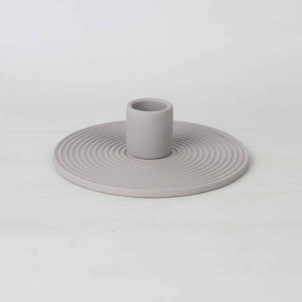 candle holder spiral pattern candle-10