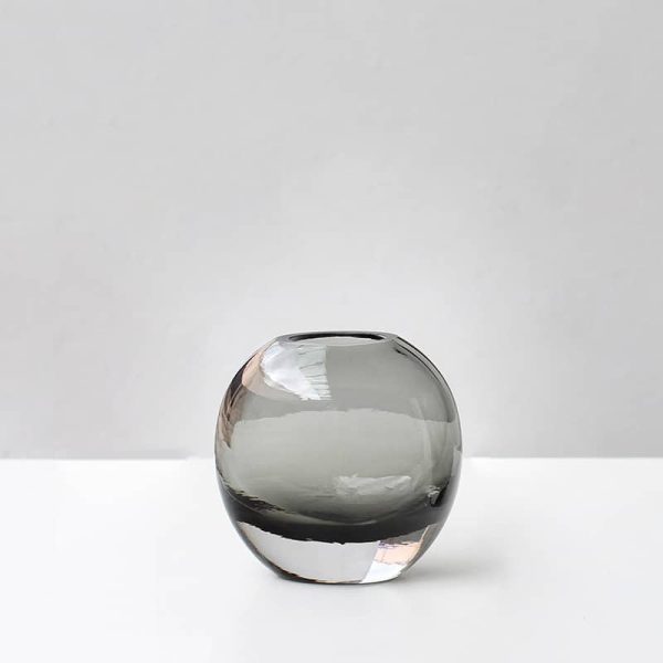 bottomed glass vase-07