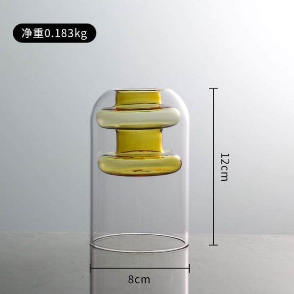 Aromatherapy bottle glass vase-09