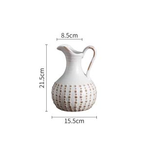 Polka Dot Ceramic Vase-09